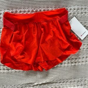 Lululemon Fast and Free HR Short 2" *Airflow ISEO/SLRO 4 NWT